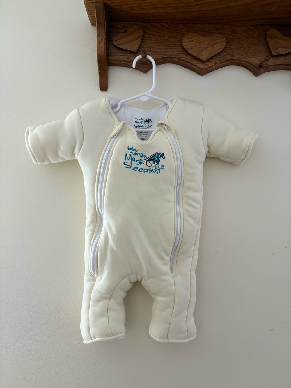 Baby Merlin's Magic Sleepsuit Yellow Size Small 3-6 Months